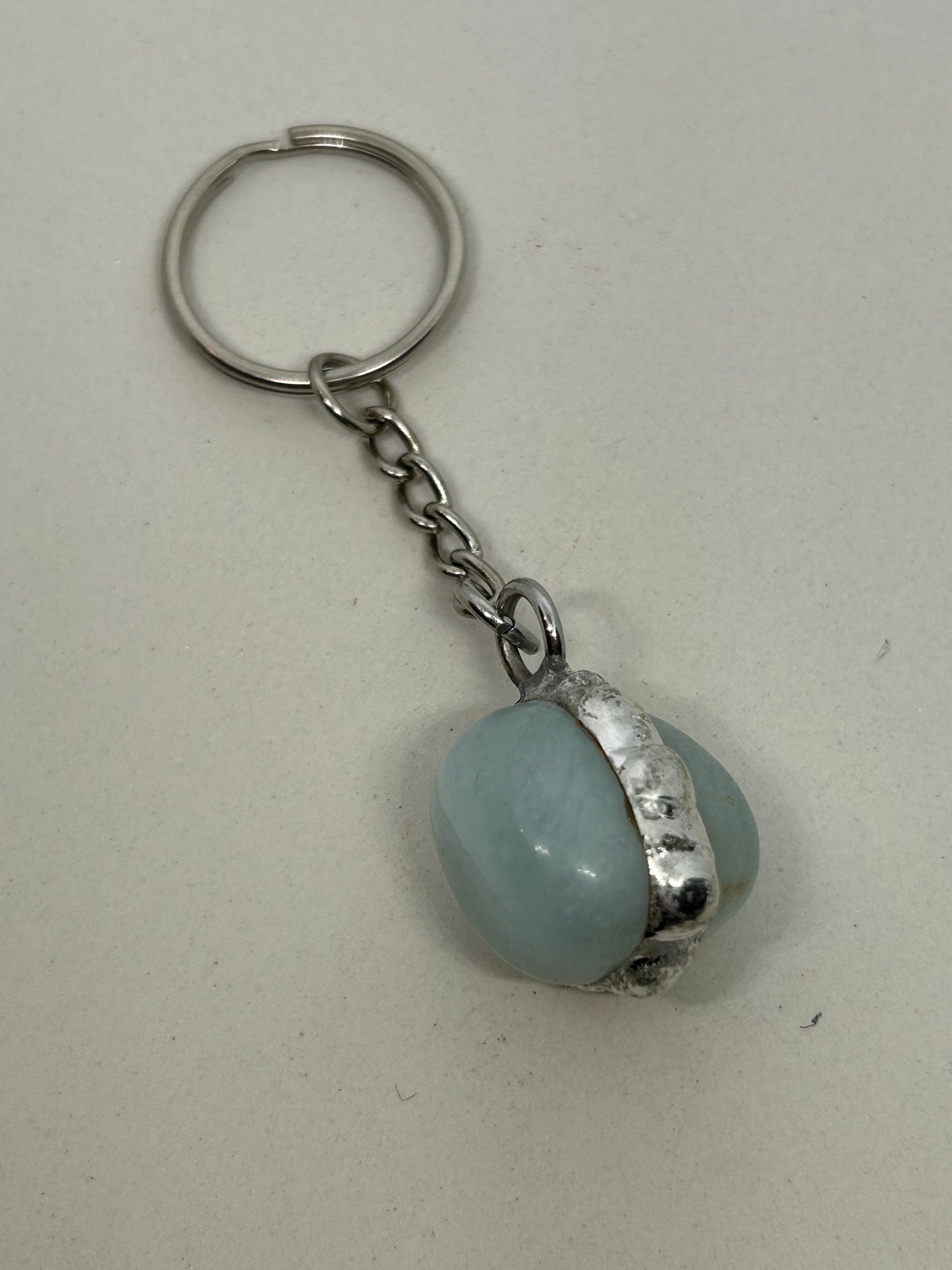 Calcite Bubble
Stainless Steel Keychain