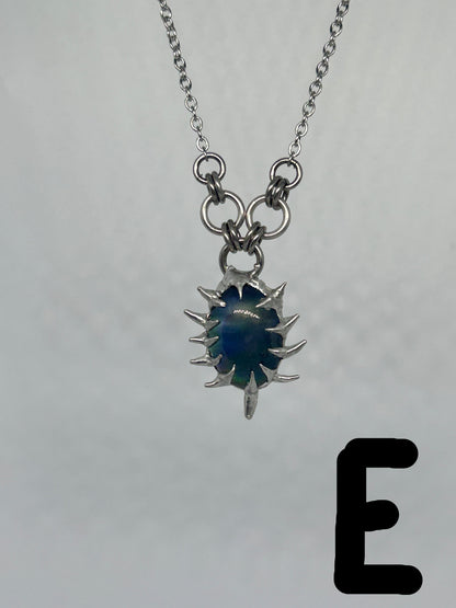 Spiky Mood Necklaces Stainless Steel