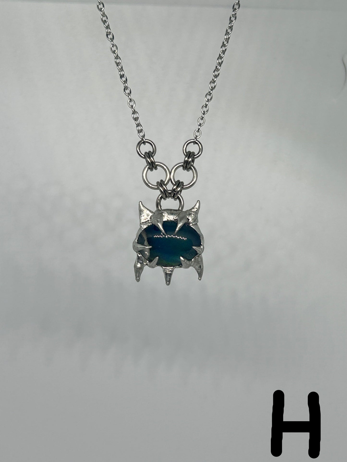 Spiky Mood Necklaces Stainless Steel