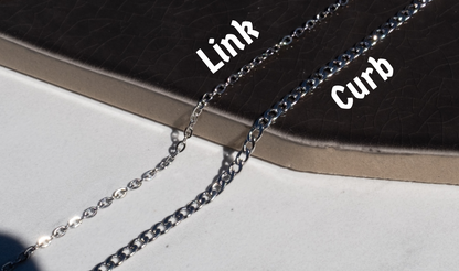 Red Glass Gem Handmade Spiky Stainless Steel Necklace