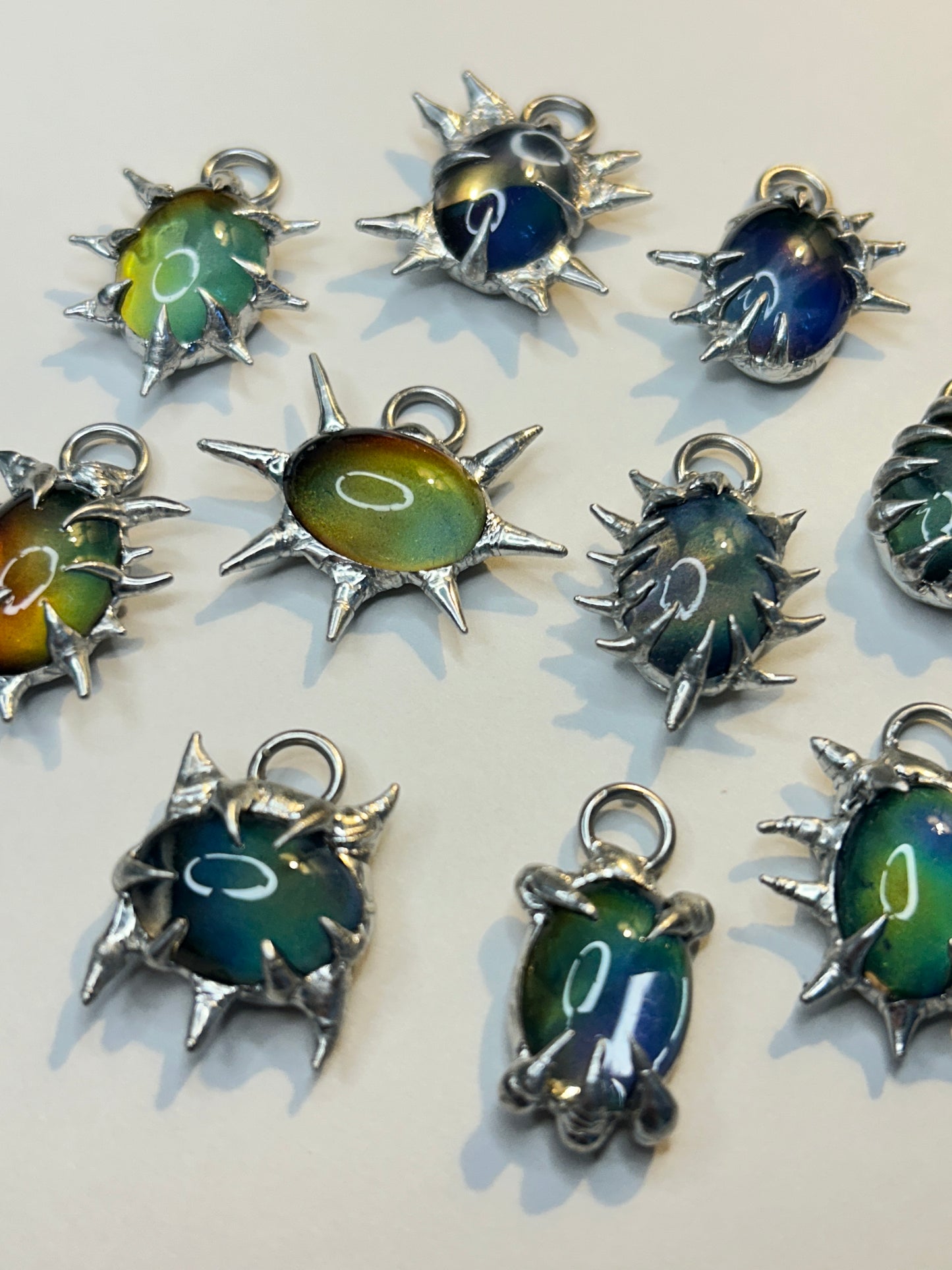 Spiky Mood Necklaces Stainless Steel