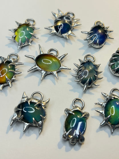 Spiky Mood Necklaces Stainless Steel